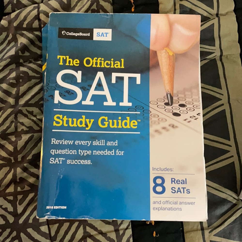 SAT practice book 8 practice tests
